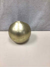 GOLD BEADED ROUND CANDLE HOLDER