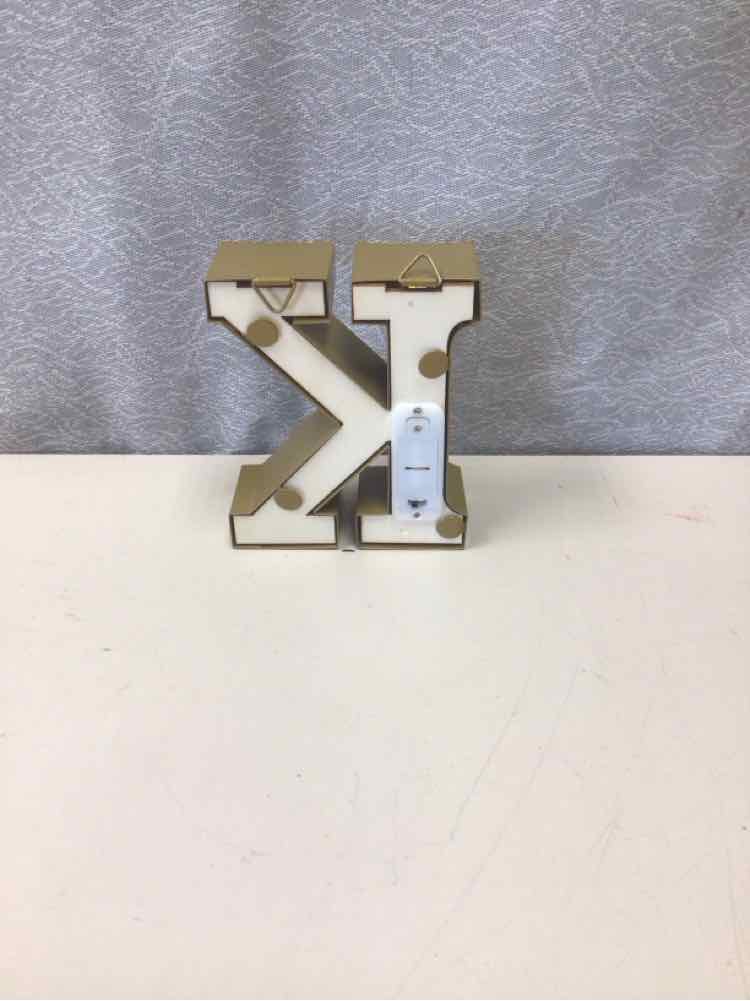 SMALL LIGHT UP "K"