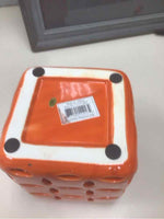 ORANGE CUT OUT LANTERN