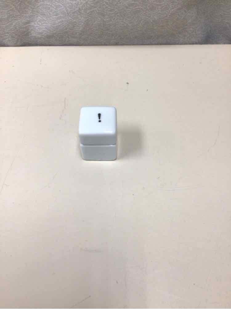 HOMEART WHITE PORCELAIN BOX W/LID