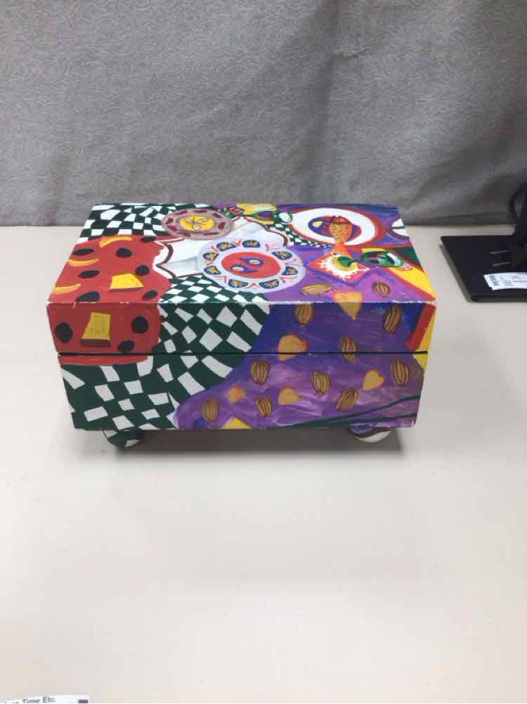 MULTI-COLOR PAINTED BOX