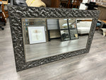 GREY TEXTURED FLOOR MIRROR