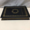 BLACK FAUX STORAGE BOOK