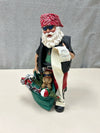 BIKER SANTA FIGURINE