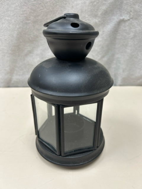 BLACK CANDLE LANTERN
