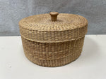 LIDDED BASKET CONTAINER