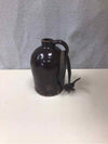 SMALL BROWN JUG W/STRAP