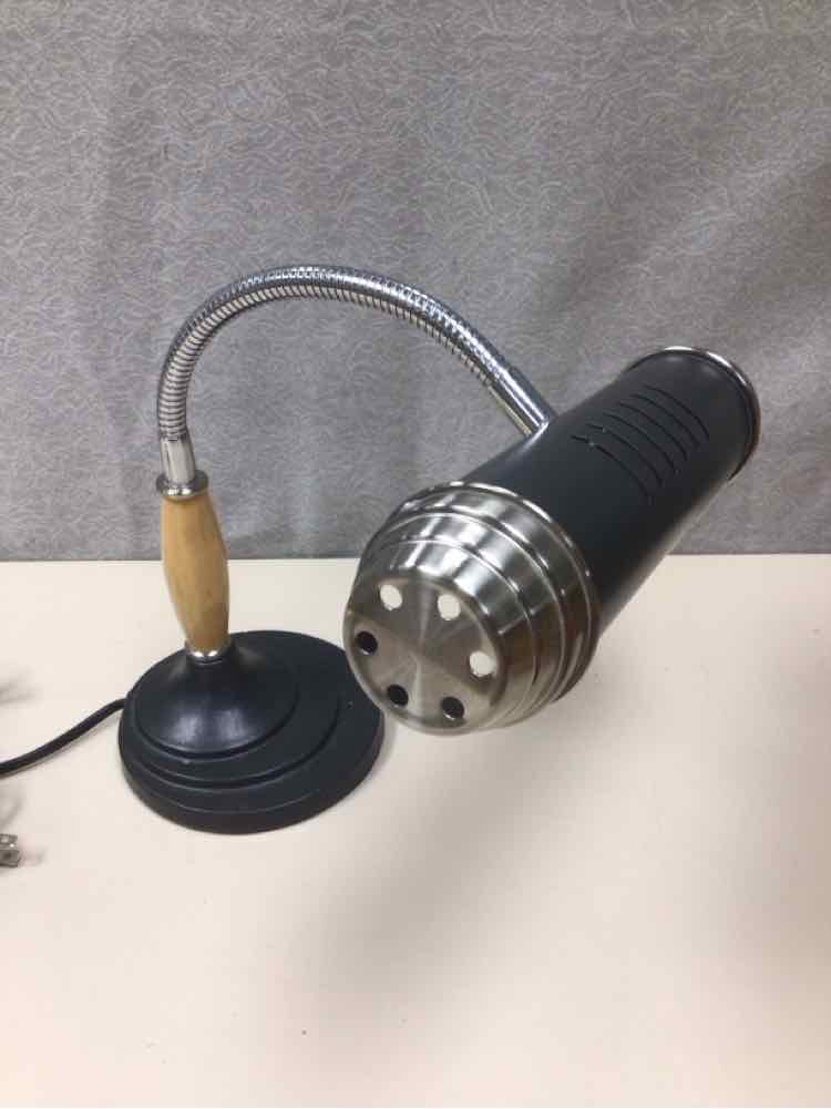 VINTAGE STYLE GREY DESK LAMP