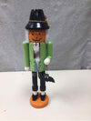 SCARECROW WITH BAT NUTCRACKER