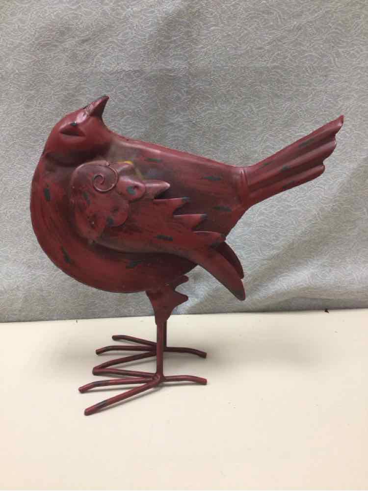 RED METAL BIRD