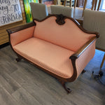 ANTIQUE PINK LOVESEAT