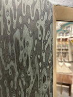 BLUE GREEN TALL FLOOR MIRROR