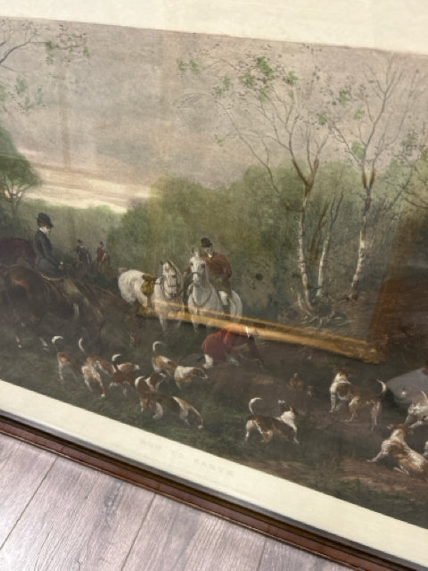BROWN FRAME FOX & HOUND PIC