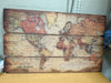 WORLD MAP TRIPLE BOARDS