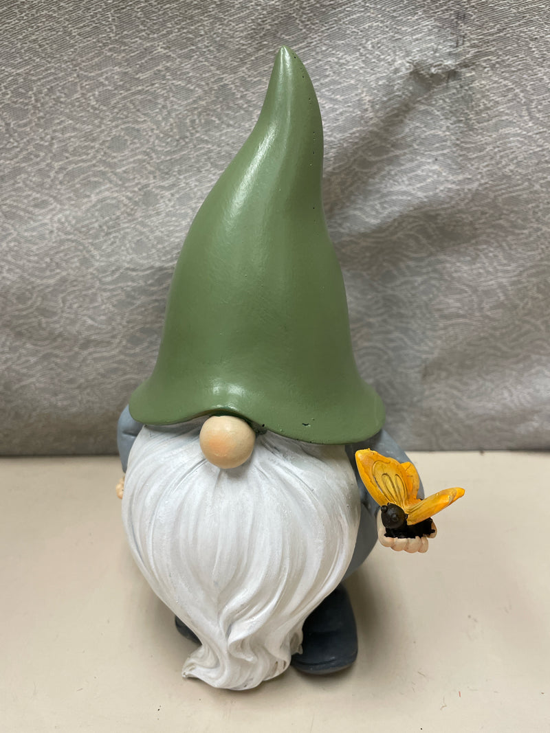 GNOME W/BUTTERFLY FIGURE