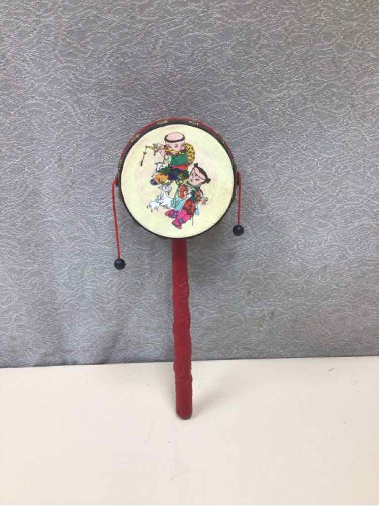 SMALL RED HAND DRUM