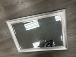 SILVER BEVELLED MIRROR