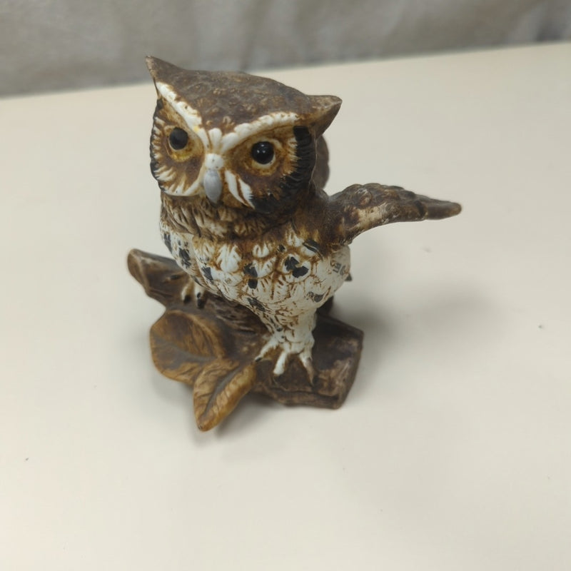 CERAMIC WINGS SPREAD OWL