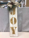 JOY SIGN W/GOLD SCARF