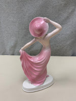 ASSORTED PORCELAIN WOMAN STATUE