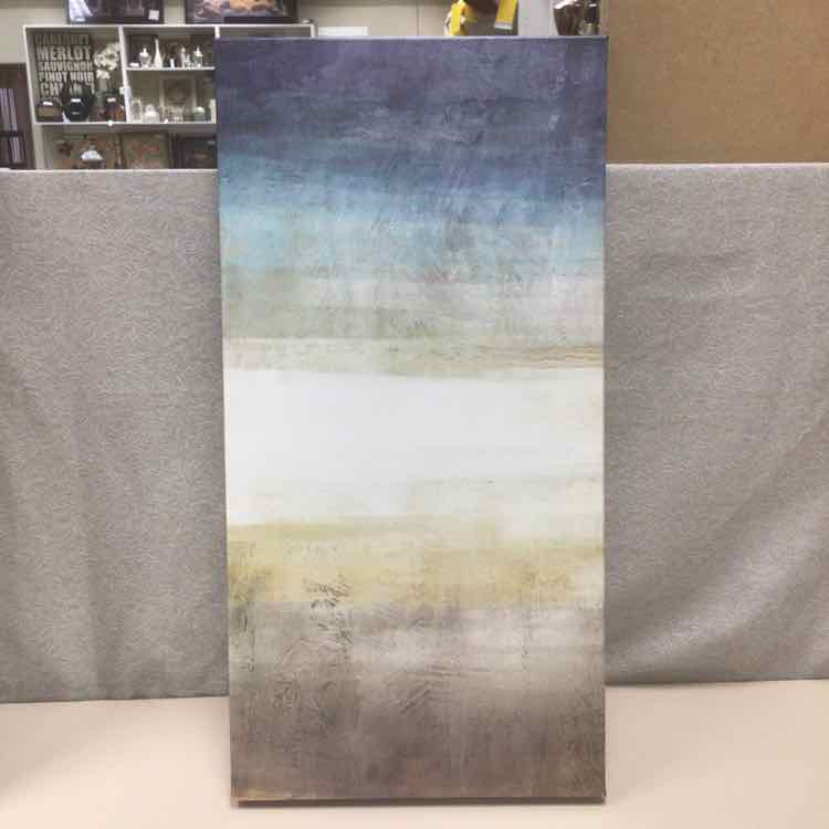 BROWN/BLUE TONES CANVAS
