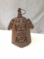 BROWN IRON ASIAN LANTERN