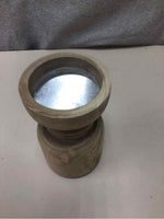 WOOD CANDLE STAND
