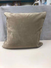 TAN AND BEIGE DOWN FILLED PILLOW