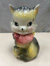 "AMERICAN BISQUE" CAT COOKIE JAR