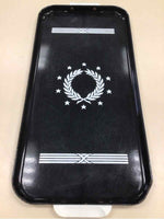 BLACK/WHITE SERVING TRAY