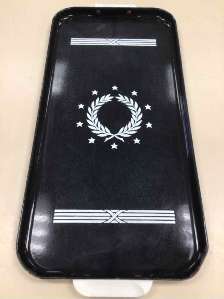 BLACK/WHITE SERVING TRAY