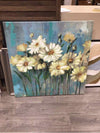 LARGE BLUE FLOWERS CANVAS