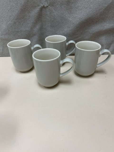 4 CREAM MUGS