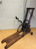 IRON/WOOD BARN BEAM DRILL