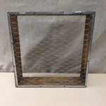 WOOD CHICKEN WIRE HANGING