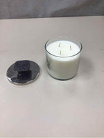 CLEAR GLASS CANDLE