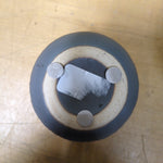 2 SHORT GREY SM VASES