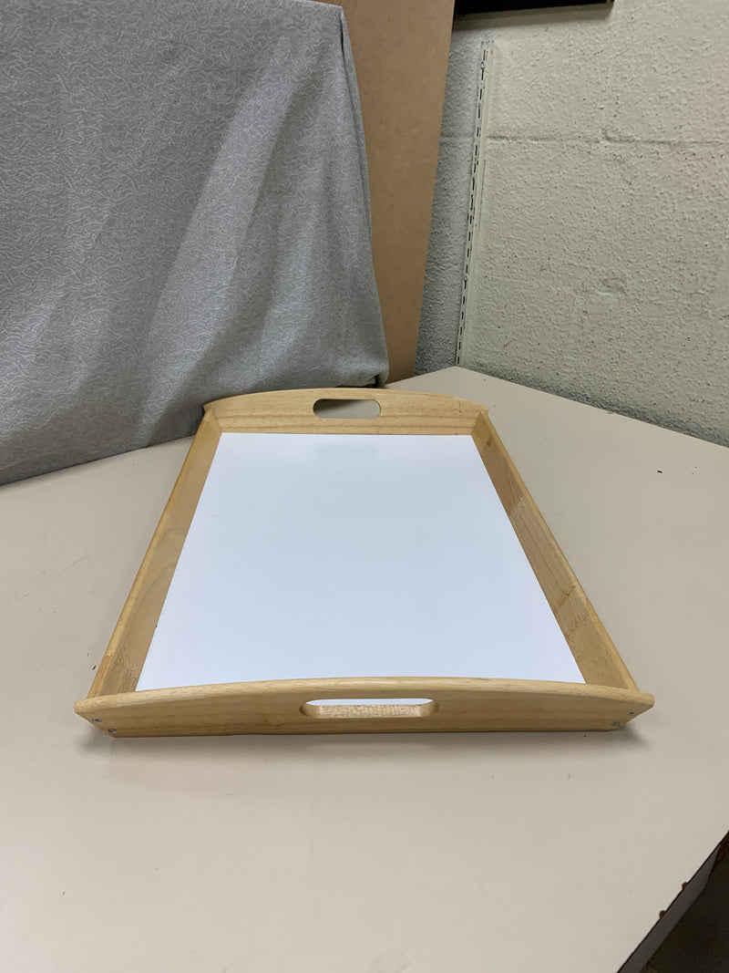 BLONDE WHITE SERVING TRAY