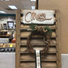"MERRY" HANGING BOARD W/WREATHES