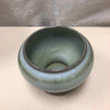 BLUE BROWN CERAMIC PLANTER