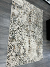 GREEN & CREAM FLOOR RUG