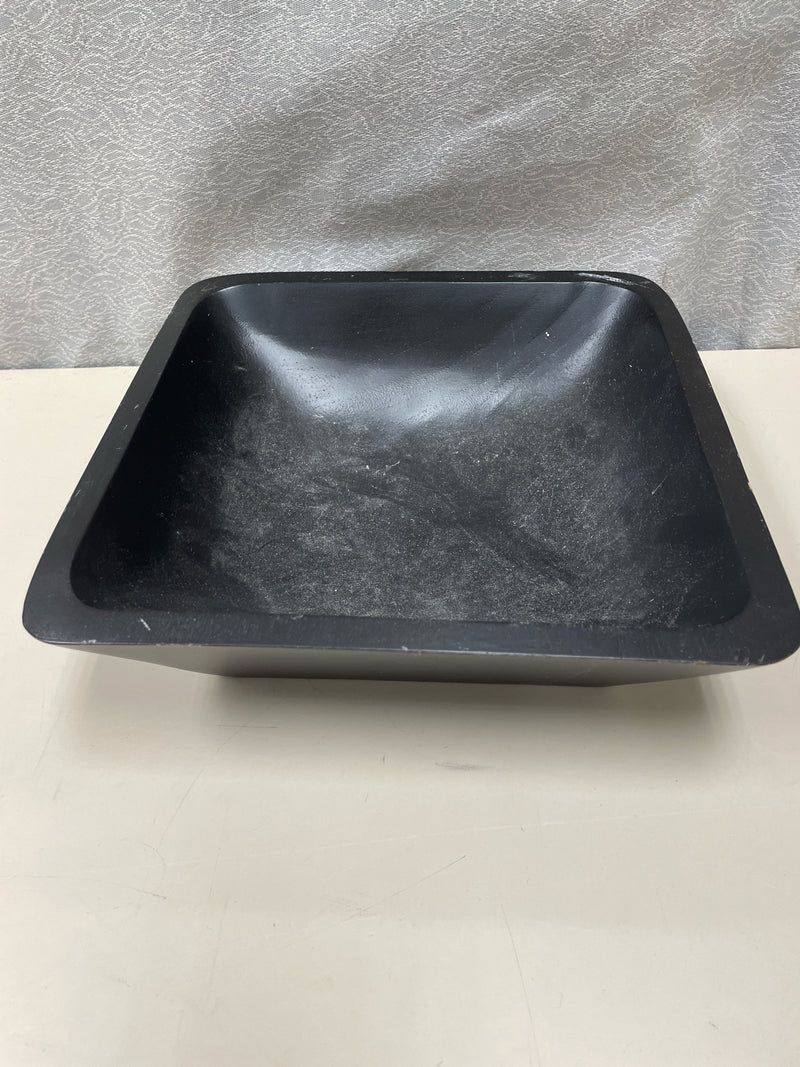 BLACK WOOD BOWL