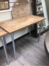 BROWN WOOD CAFE TABLE