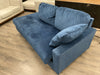 BLUE UPHOL CHAISE LOUNGER