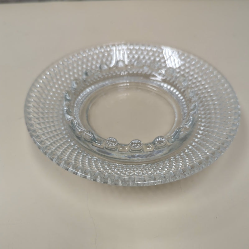 ROUND CLEAR ASHTRAY