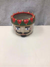 NUTCRACKER HEAD  PLANTER