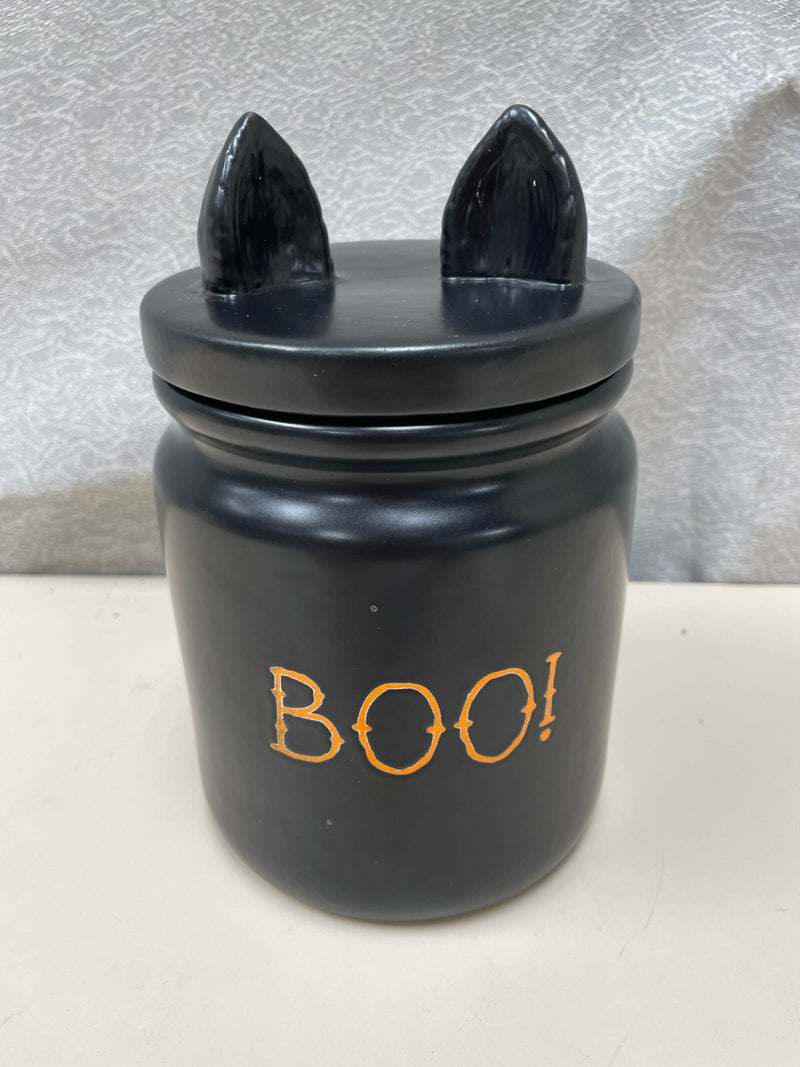 BOO HALLOWEEN COOKIE JAR
