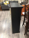 BLACK 3 SHELF BOOKCASE
