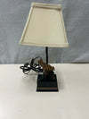 GOLD BIRD ON BRANCH LAMP