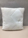 GREEN BIRDS CREAM PILLOW